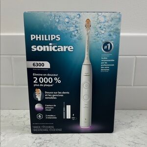Philips Sonicare 6300 Rechargeable Toothbrush - White brand new never opened